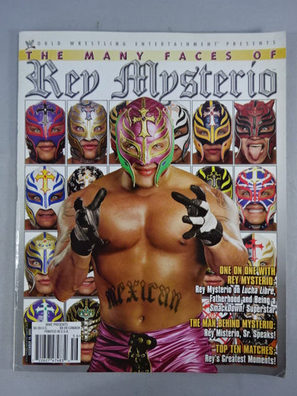 THE MANY FACES OF Rey Mysterio