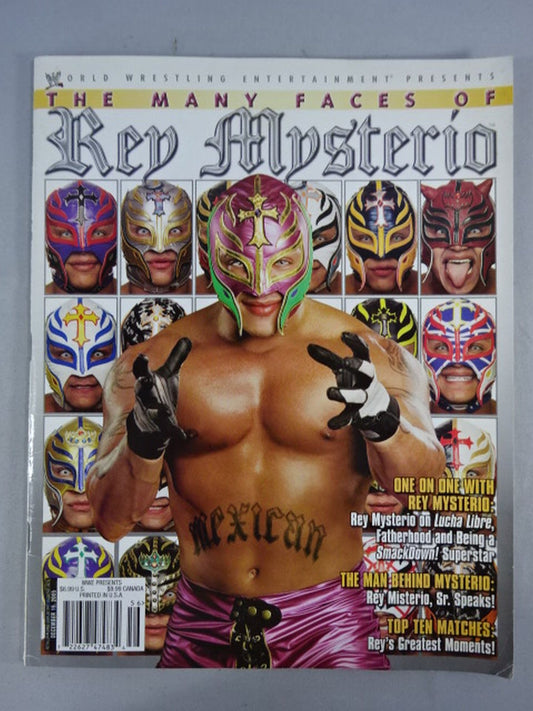 THE MANY FACES OF Rey Mysterio