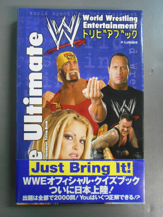 WWE Trivia Book Ultimate World Wrestling Entertainment