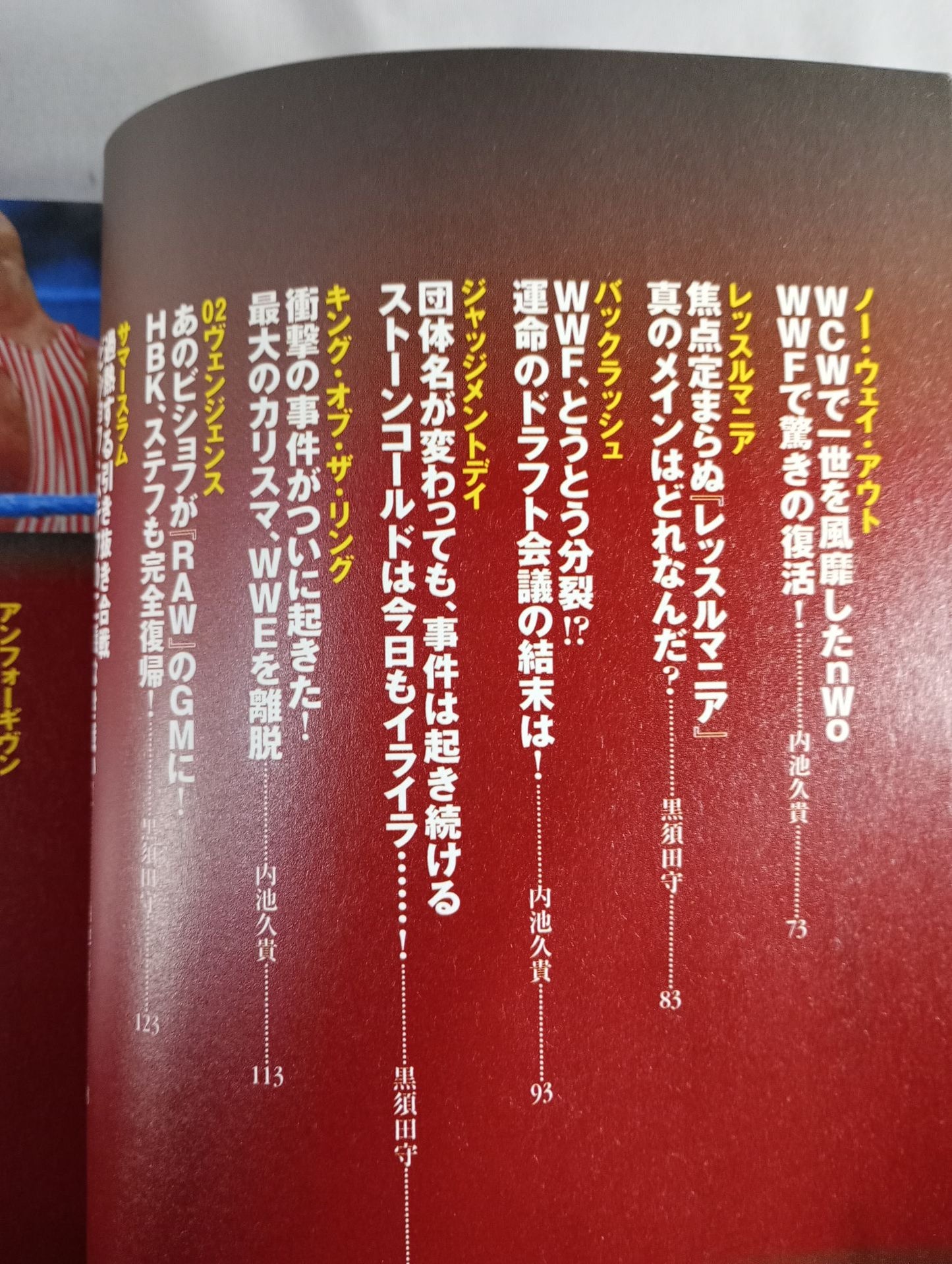 What？ American Pro Wrestling Reader Which is the future of WWE?