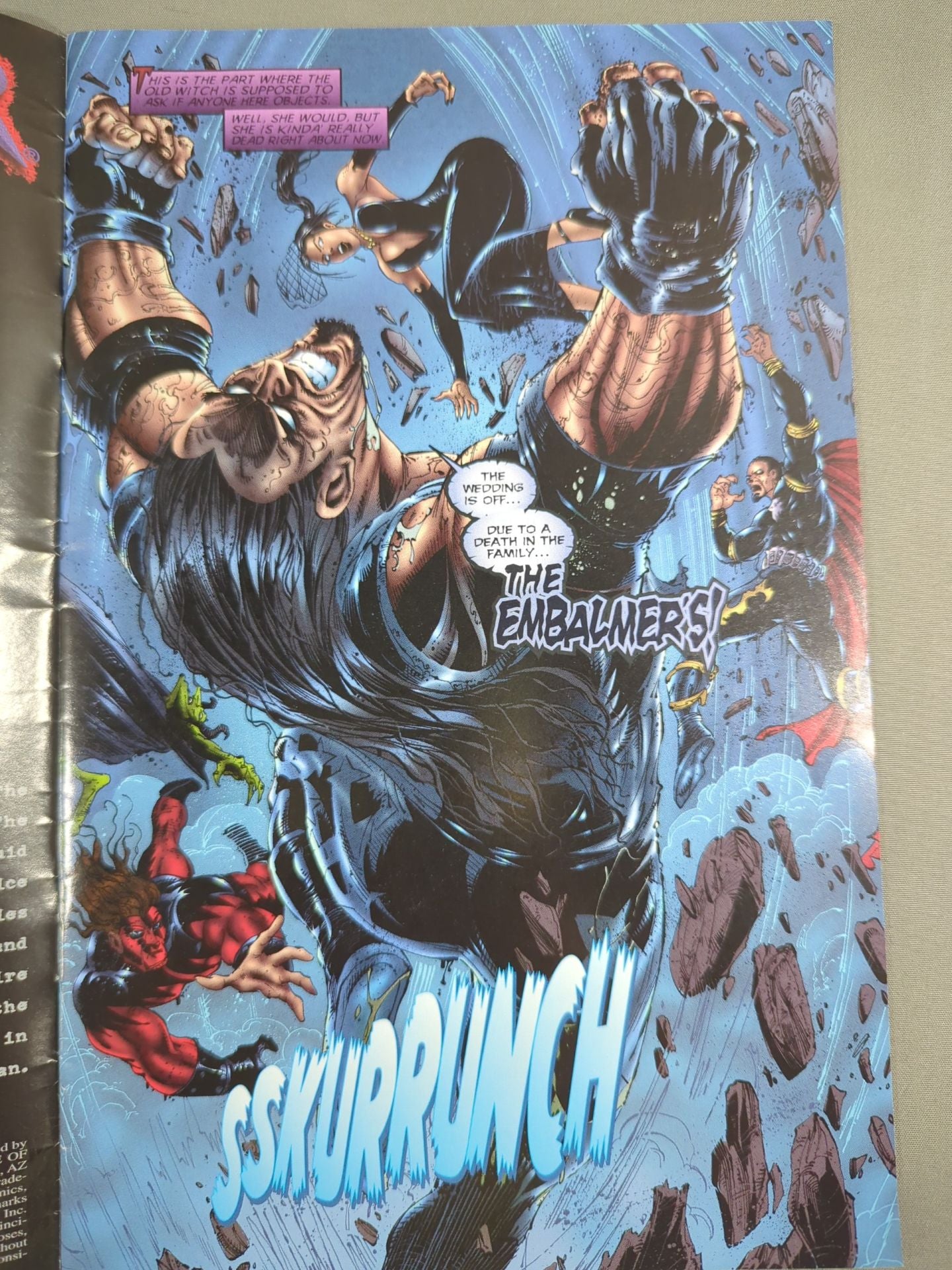 【CHAOS! COMICS] UNDERTAKER January 2000 issue