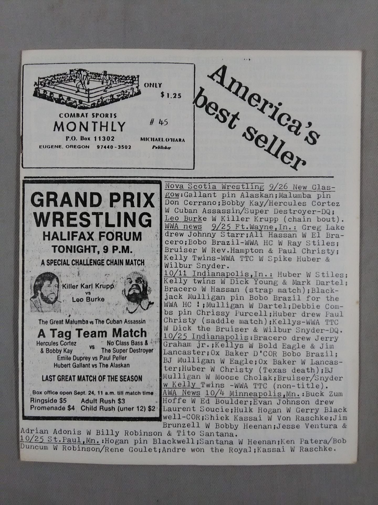 America’s best seller ISSUE 45