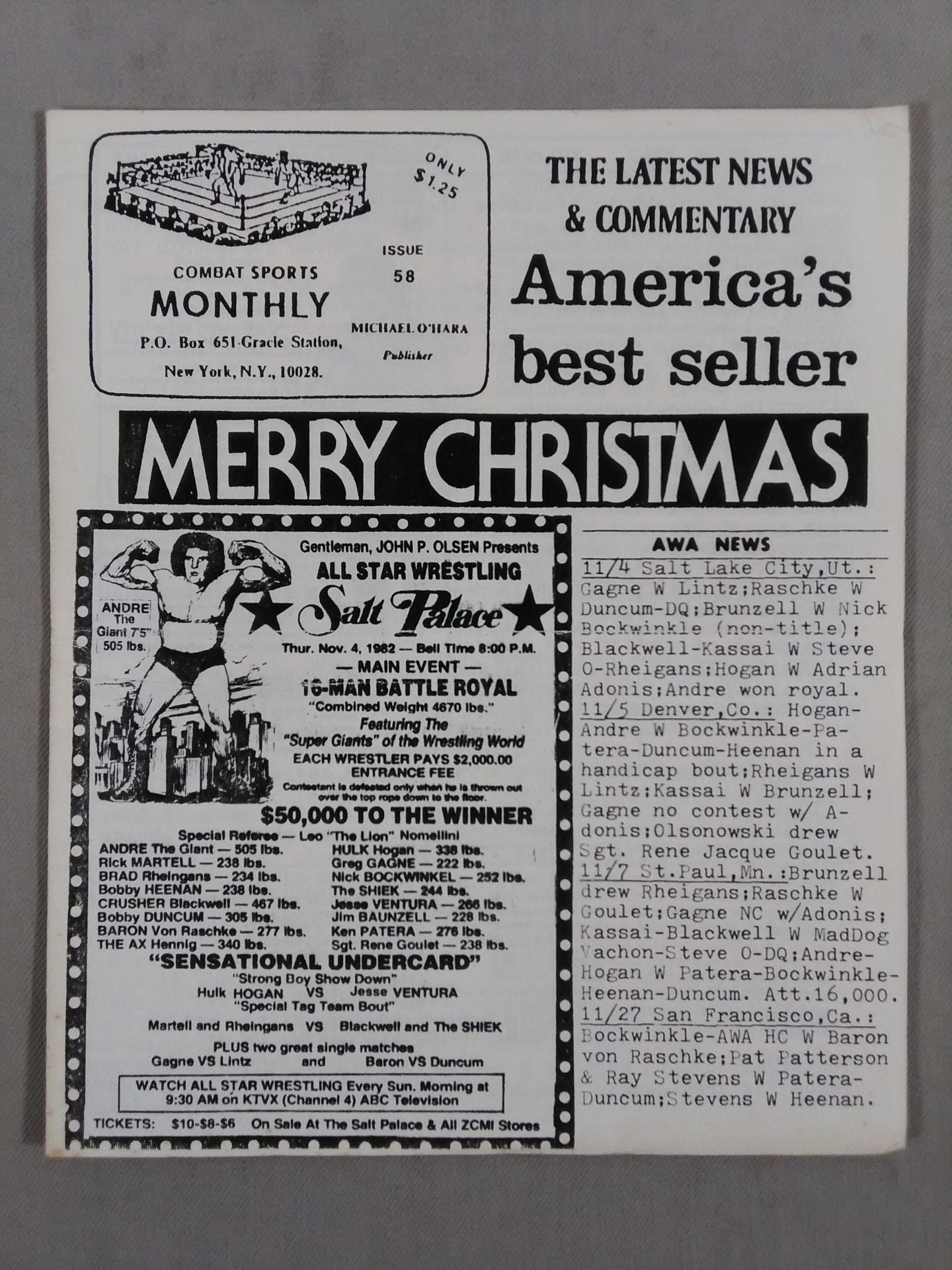 America’s best seller ISSUE 58
