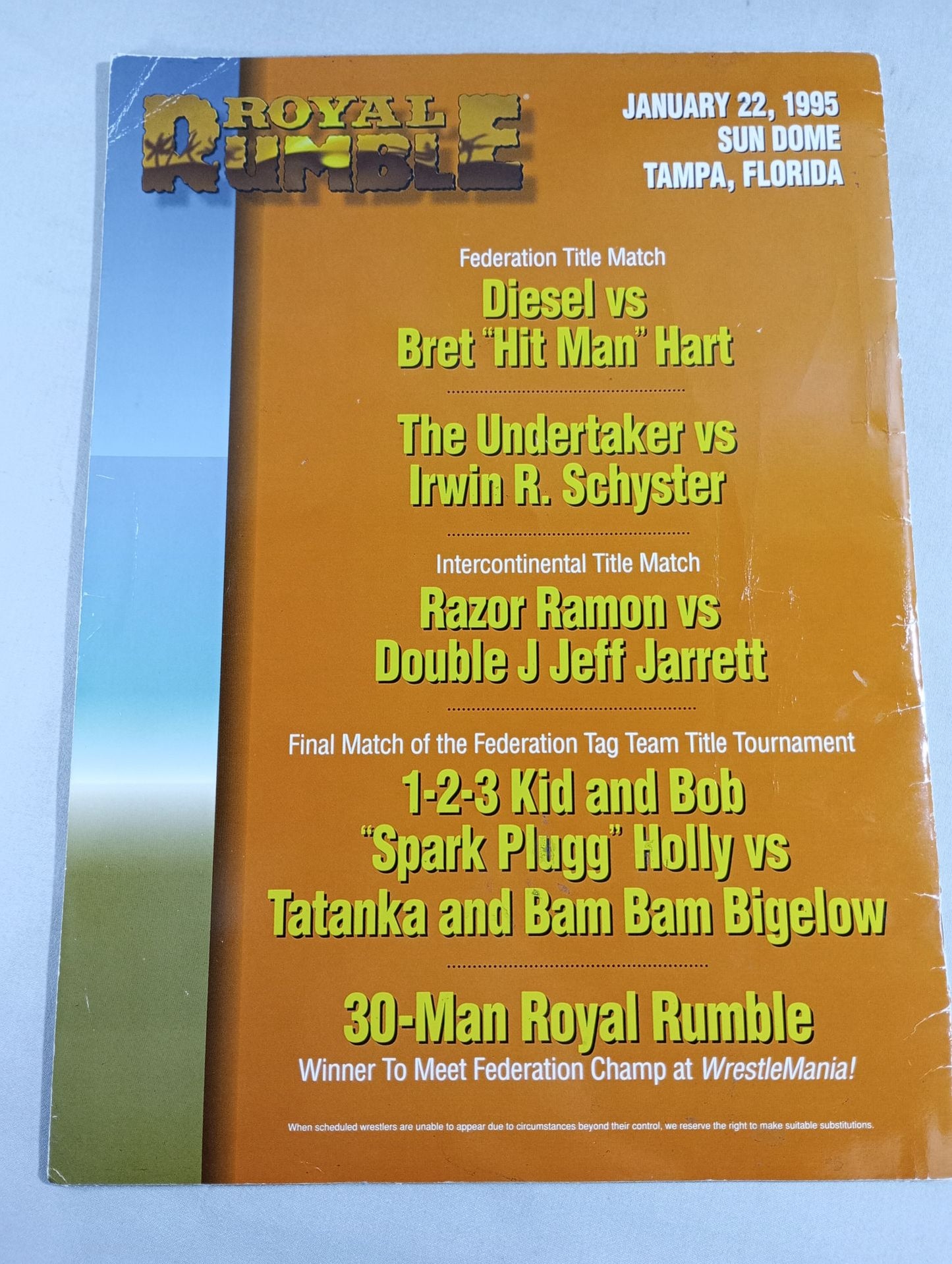 ROYAL RUMBLE 1995 / ロイヤルランブル1995