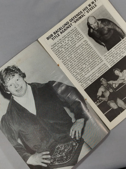 ★WWFヘビー級選手権試合★ ボブ・バックランドvsジョージ・スティール