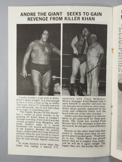 ★WWFヘビー級選手権試合★ ボブ・バックランドvsジョージ・スティール