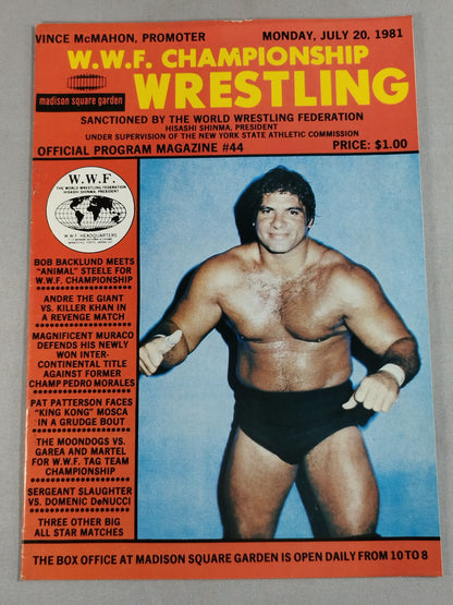 ★WWF Heavyweight Fighters Rights Match Bob ★ Backlund vs George Steele