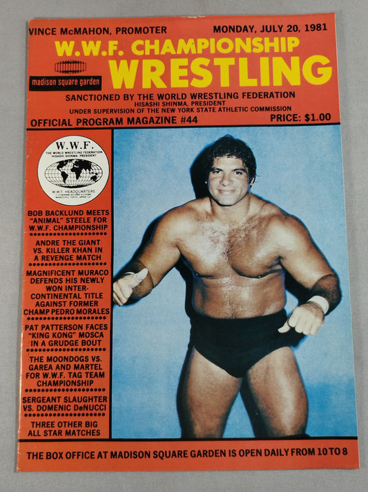 ★WWF Heavyweight Fighters Rights Match Bob ★ Backlund vs George Steele