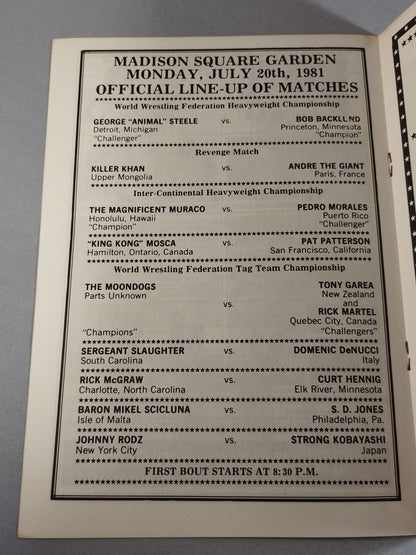 ★WWF Heavyweight Fighters Rights Match Bob ★ Backlund vs George Steele