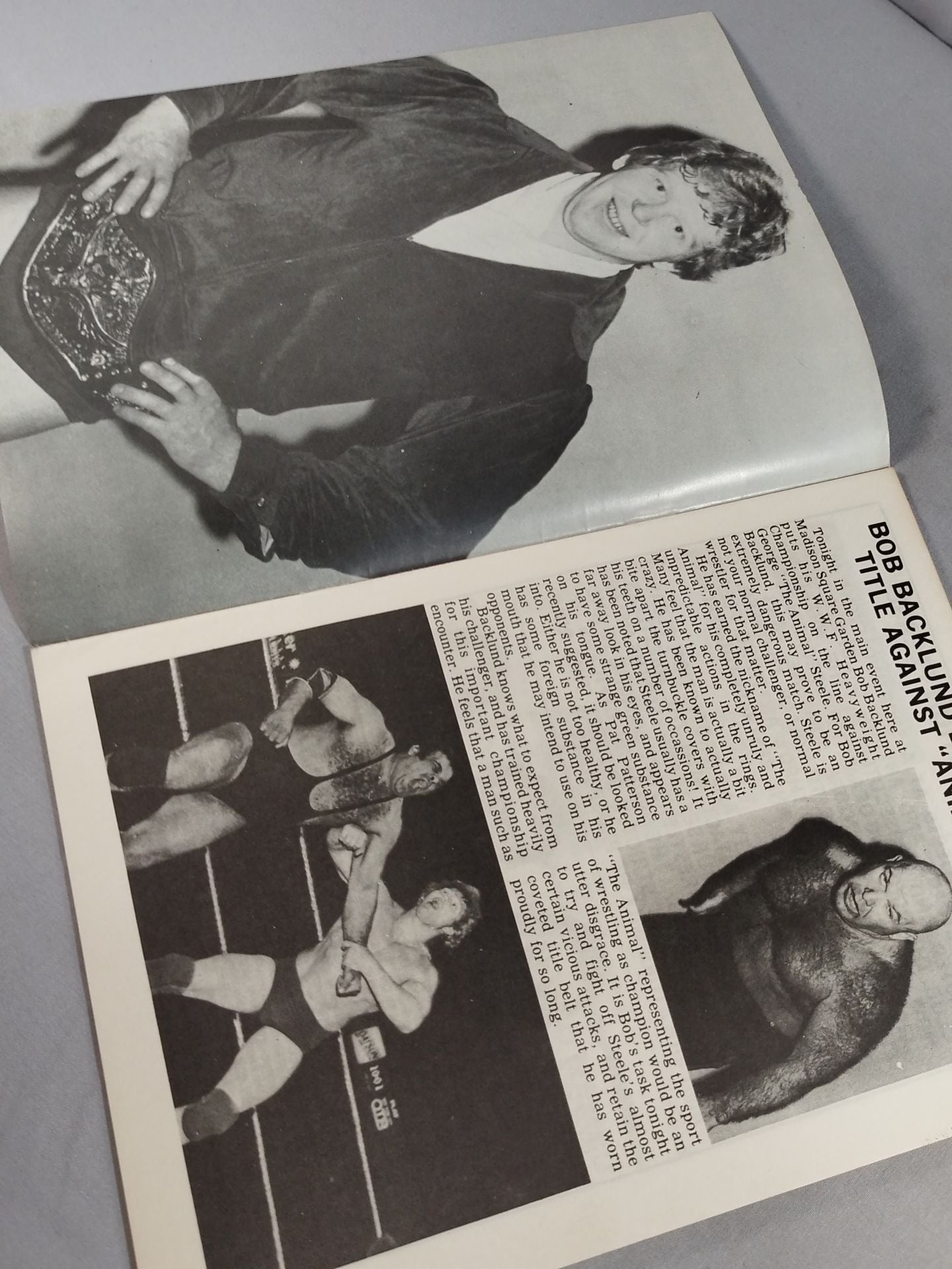 ★WWF Heavyweight Fighters Rights Match Bob ★ Backlund vs George Steele