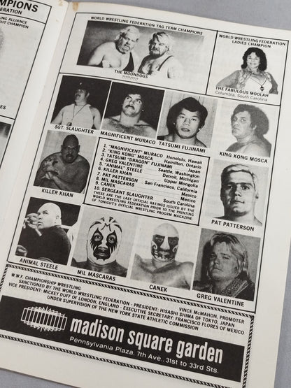 ★WWF Heavyweight Fighters Rights Match Bob ★ Backlund vs George Steele