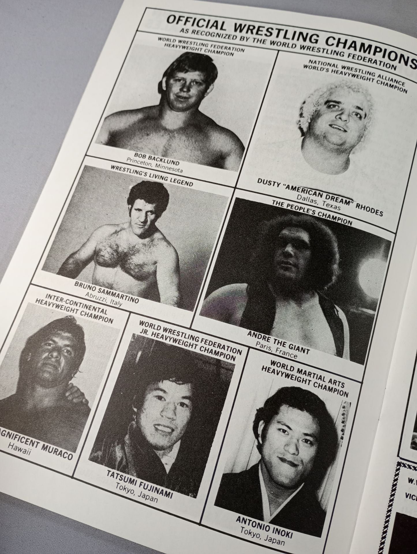 ★WWFヘビー級選手権試合★ ボブ・バックランドvsジョージ・スティール