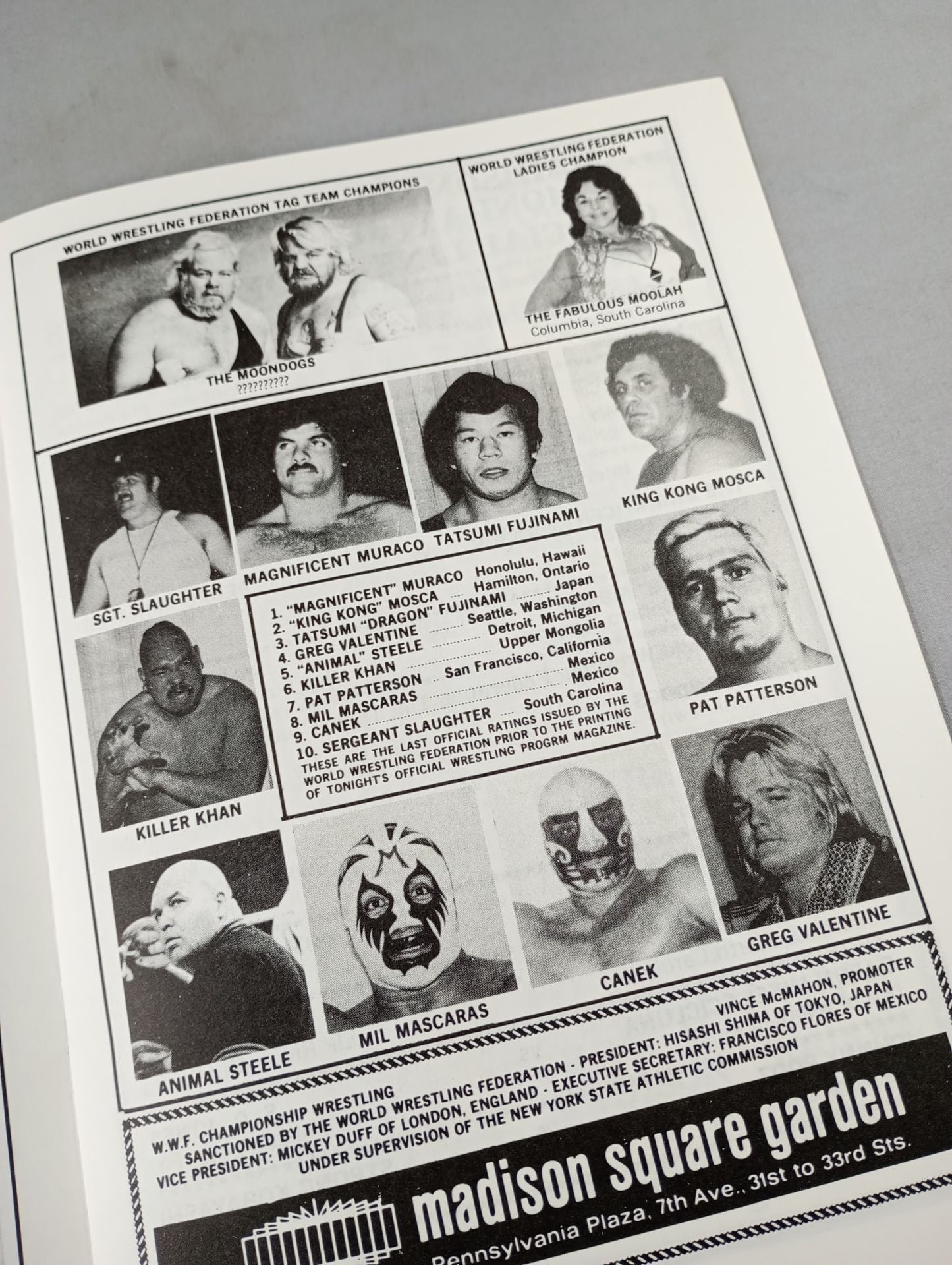 ★WWFヘビー級選手権試合★ ボブ・バックランドvsジョージ・スティール