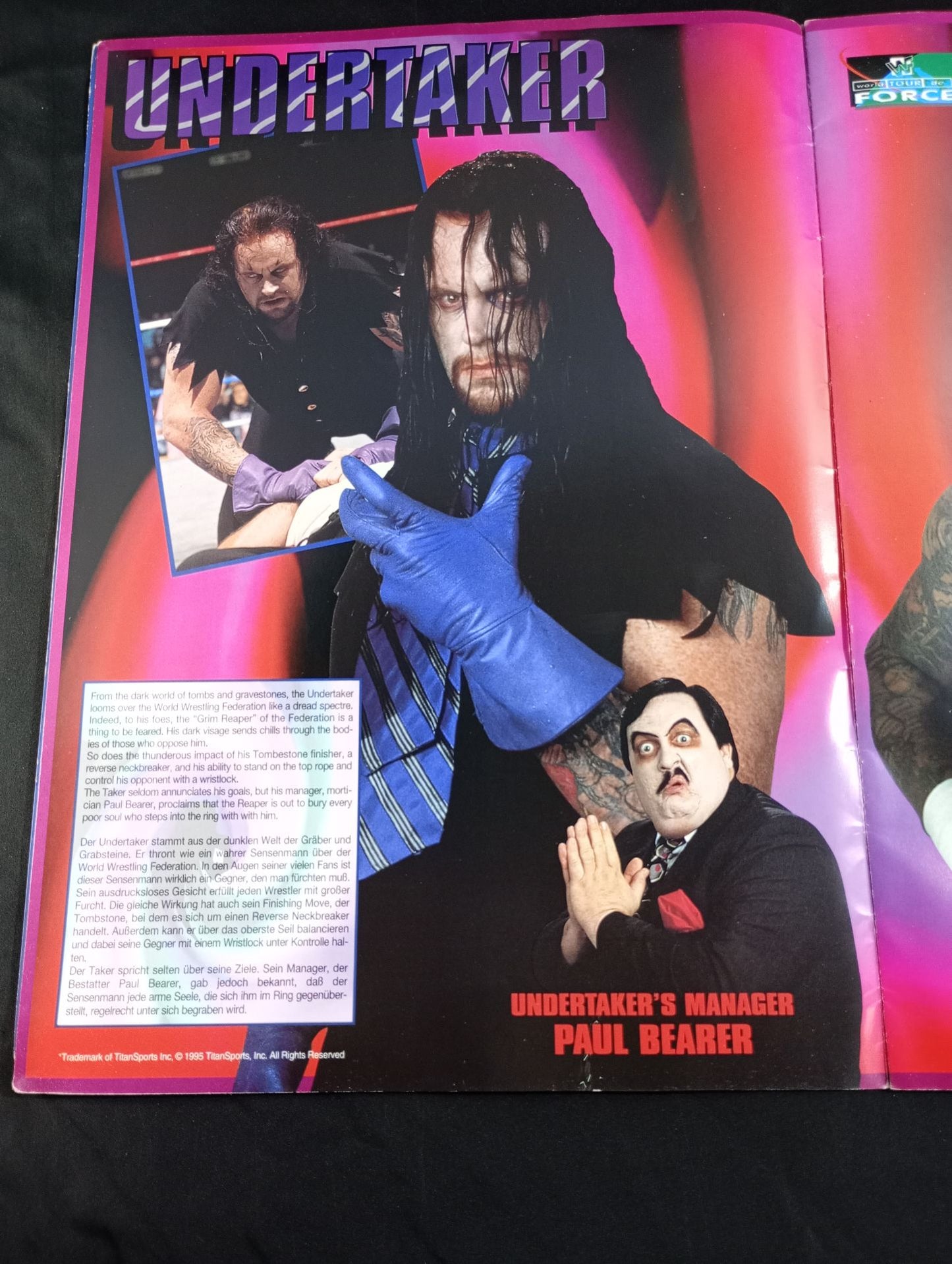 WWF world TOUR de FORCE 1995 / ワールド・ツール・ド・フォース 1995