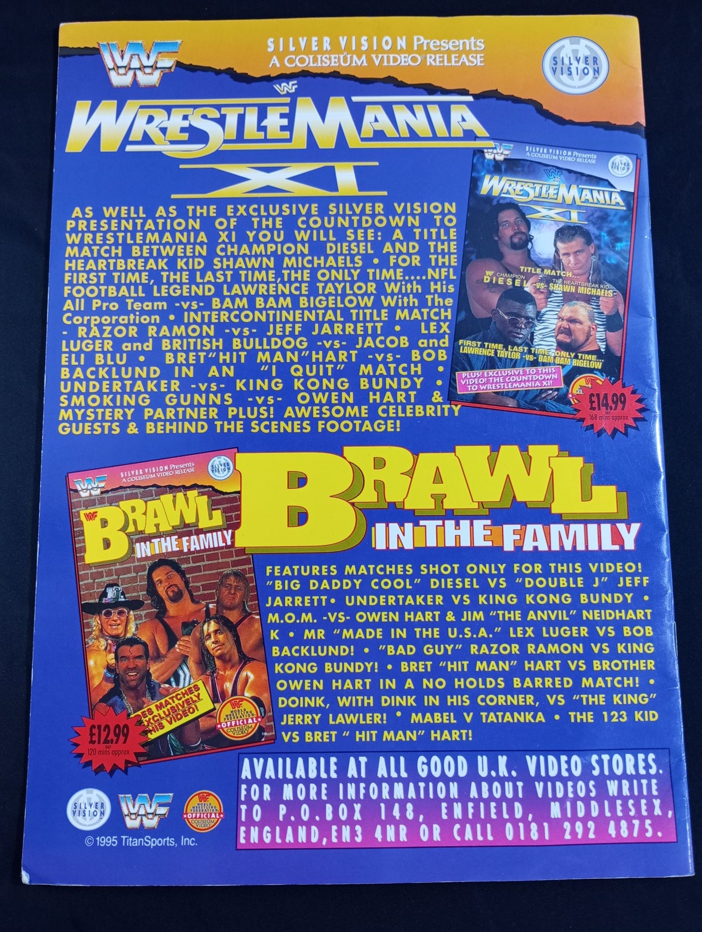 WWF world TOUR de FORCE 1995 / ワールド・ツール・ド・フォース 1995