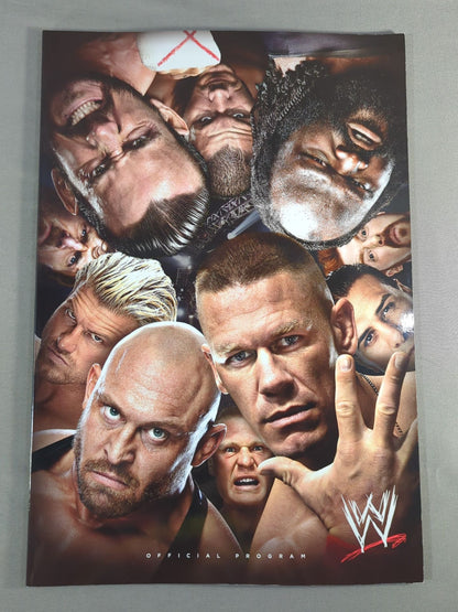 WWE OFFICIAL PROGRAM 2014