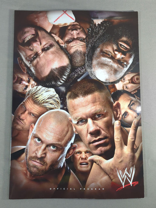 WWE OFFICIAL PROGRAM 2014