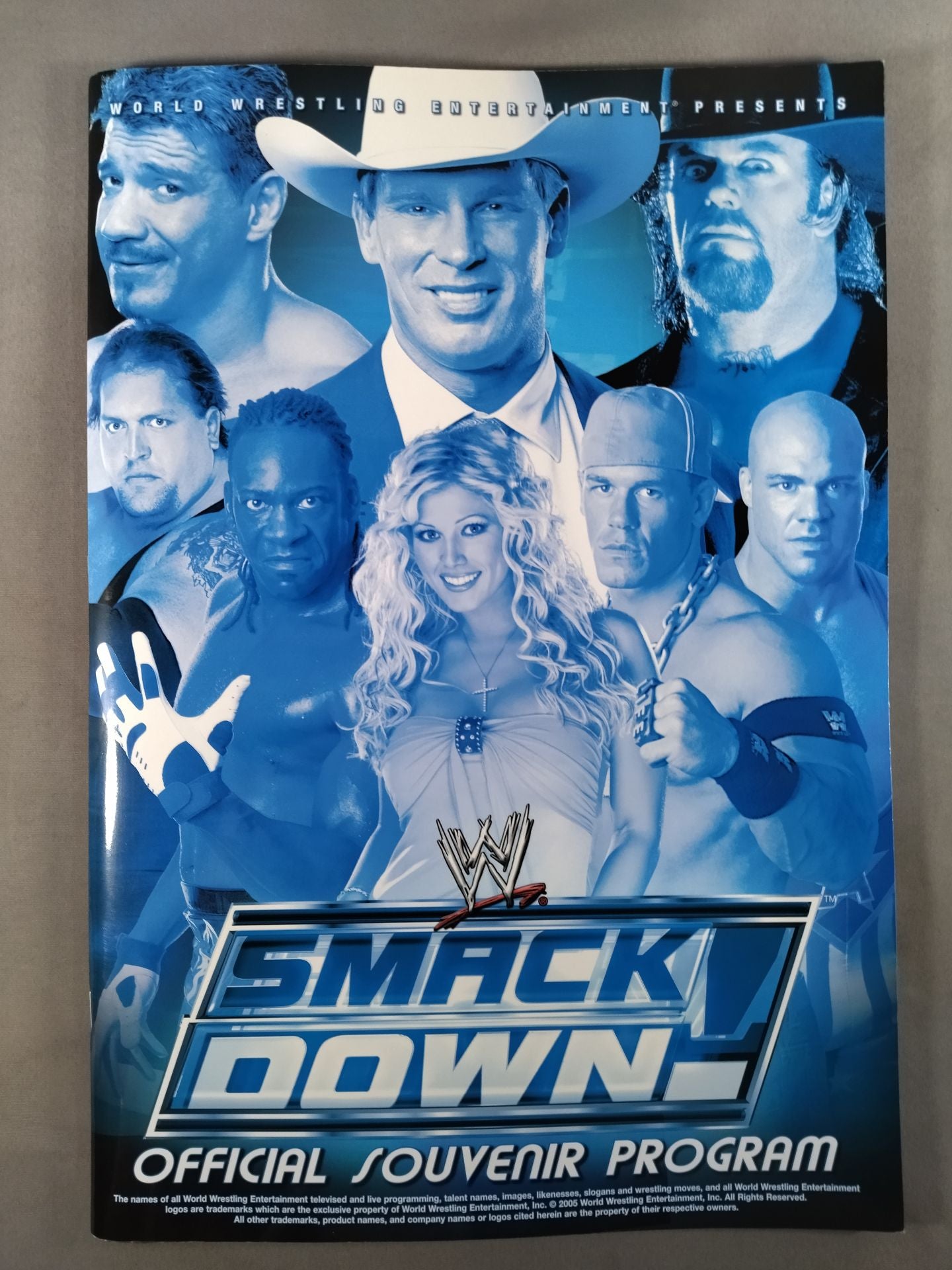 RAW＆SMACKDOWN OFFICIAL SOUVENIR PROGRAM 2005