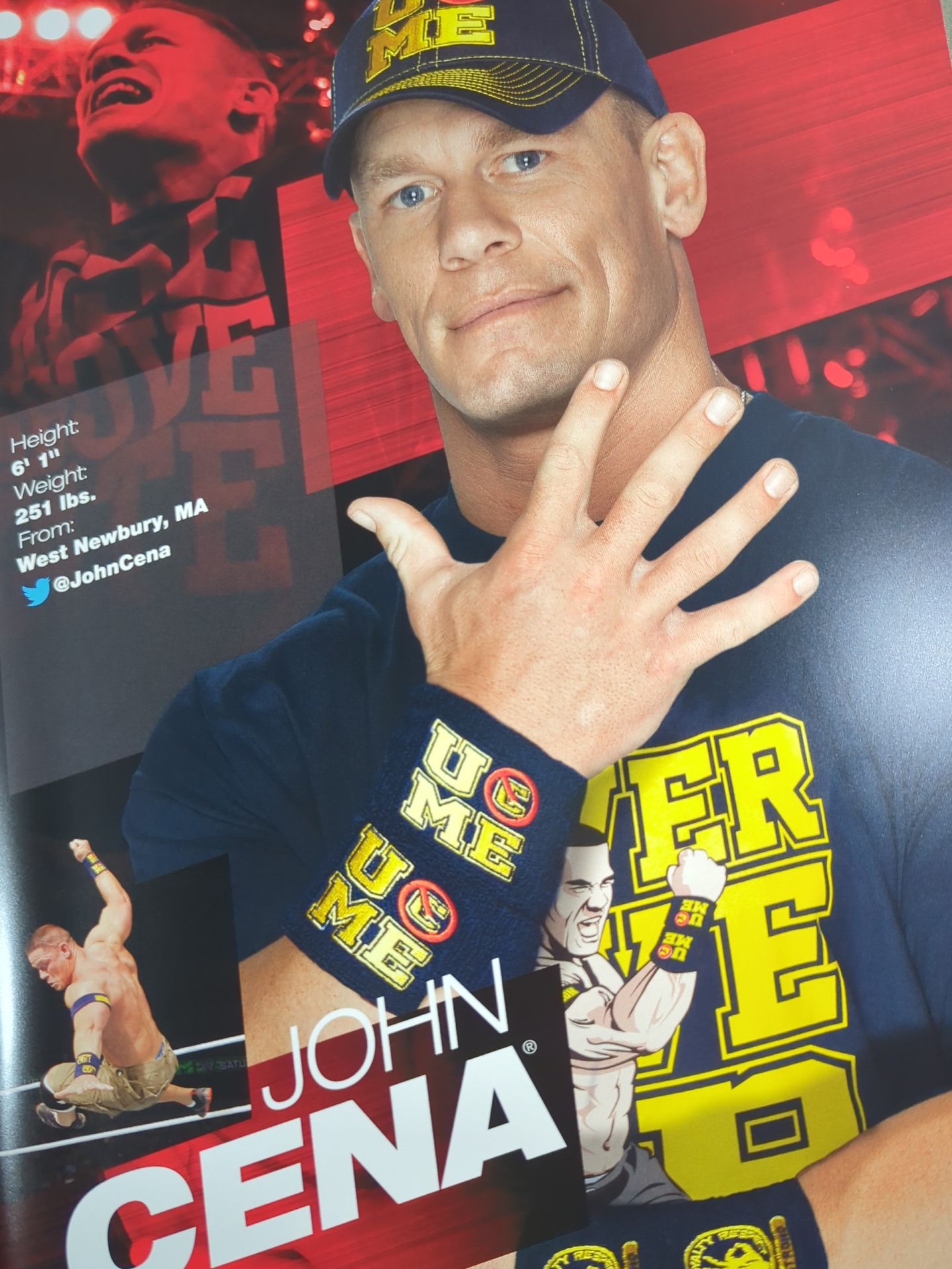 WWE LIVE OFFICIAL PROGRAM 2013