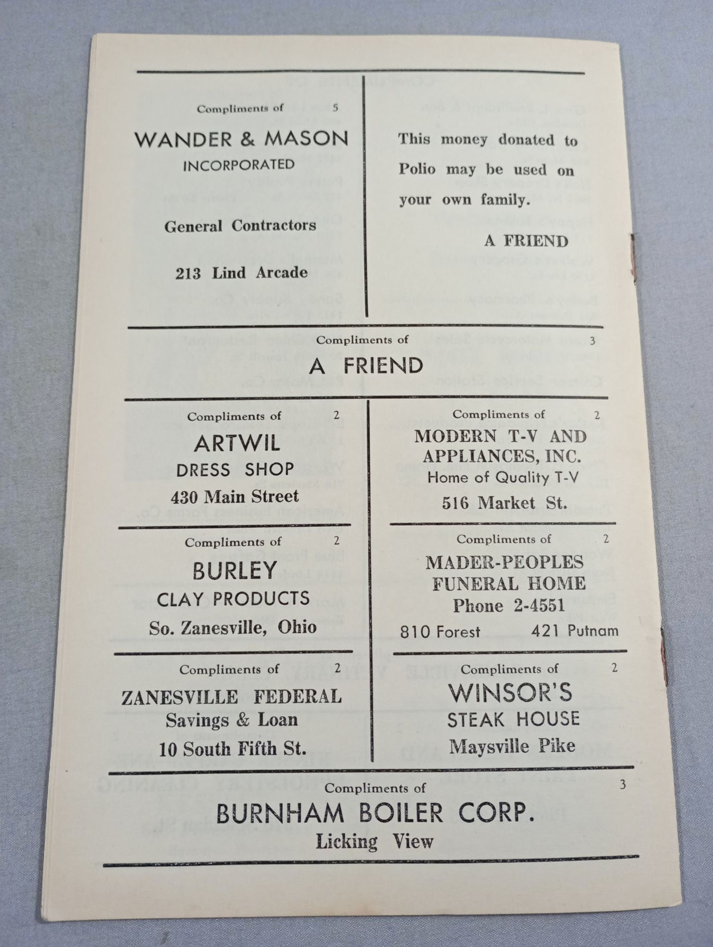 POLIO WRESTLING SHOW