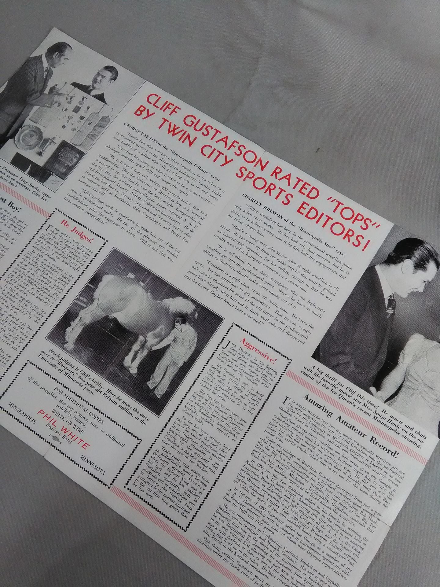 Clifton Gustafsson Introductory Brochure