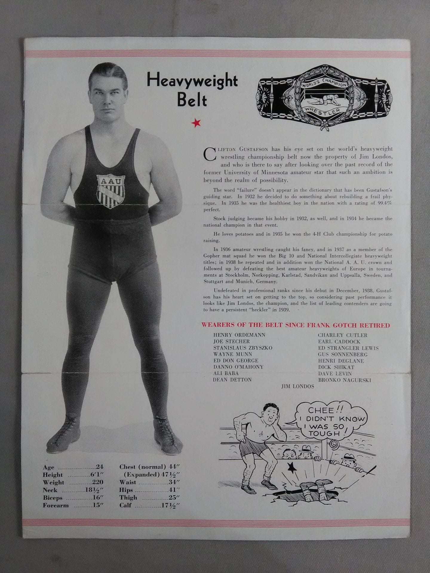 Clifton Gustafsson Introductory Brochure