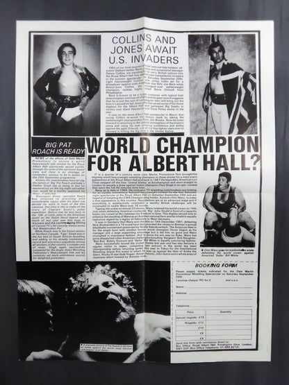 INTERNATIONAL PROFESSIONAL Wrestling  No.15