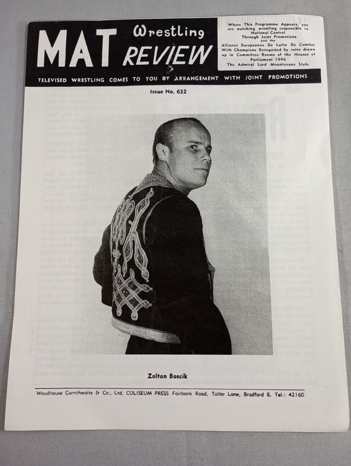 MAT Wrestling REVIEW No.632