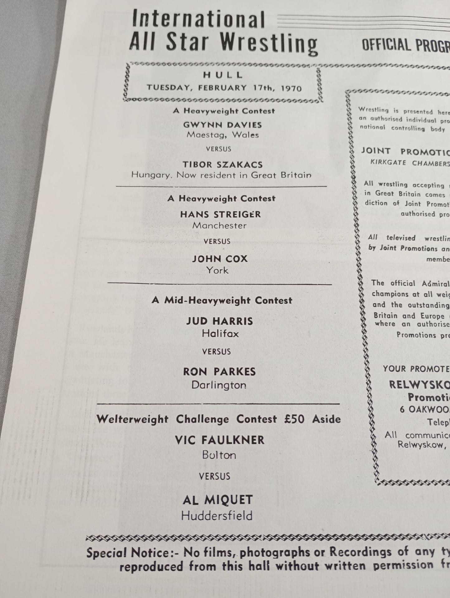 MAT Wrestling REVIEW No.632