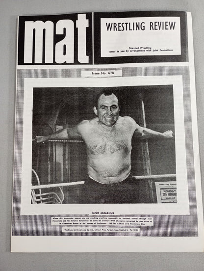 MAT Wrestling REVIEW No.678