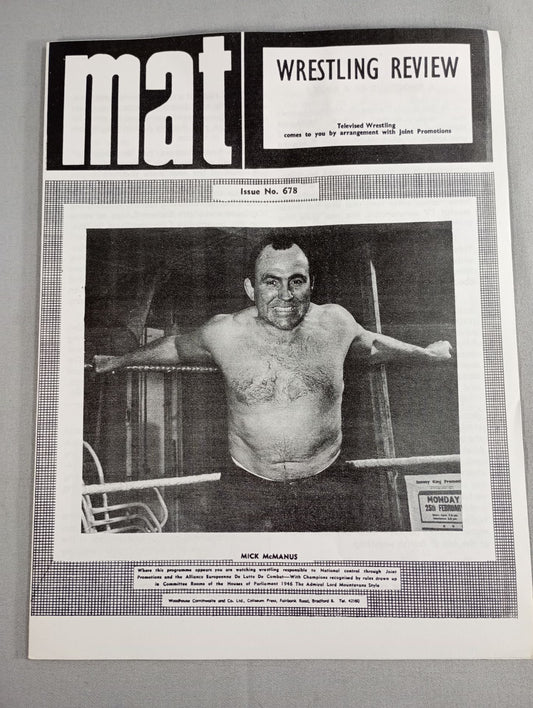 MAT Wrestling REVIEW No.678