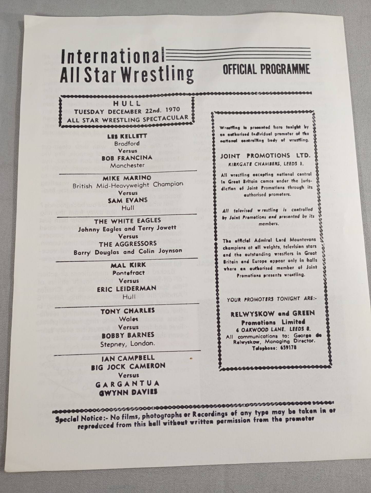 MAT Wrestling REVIEW No.678