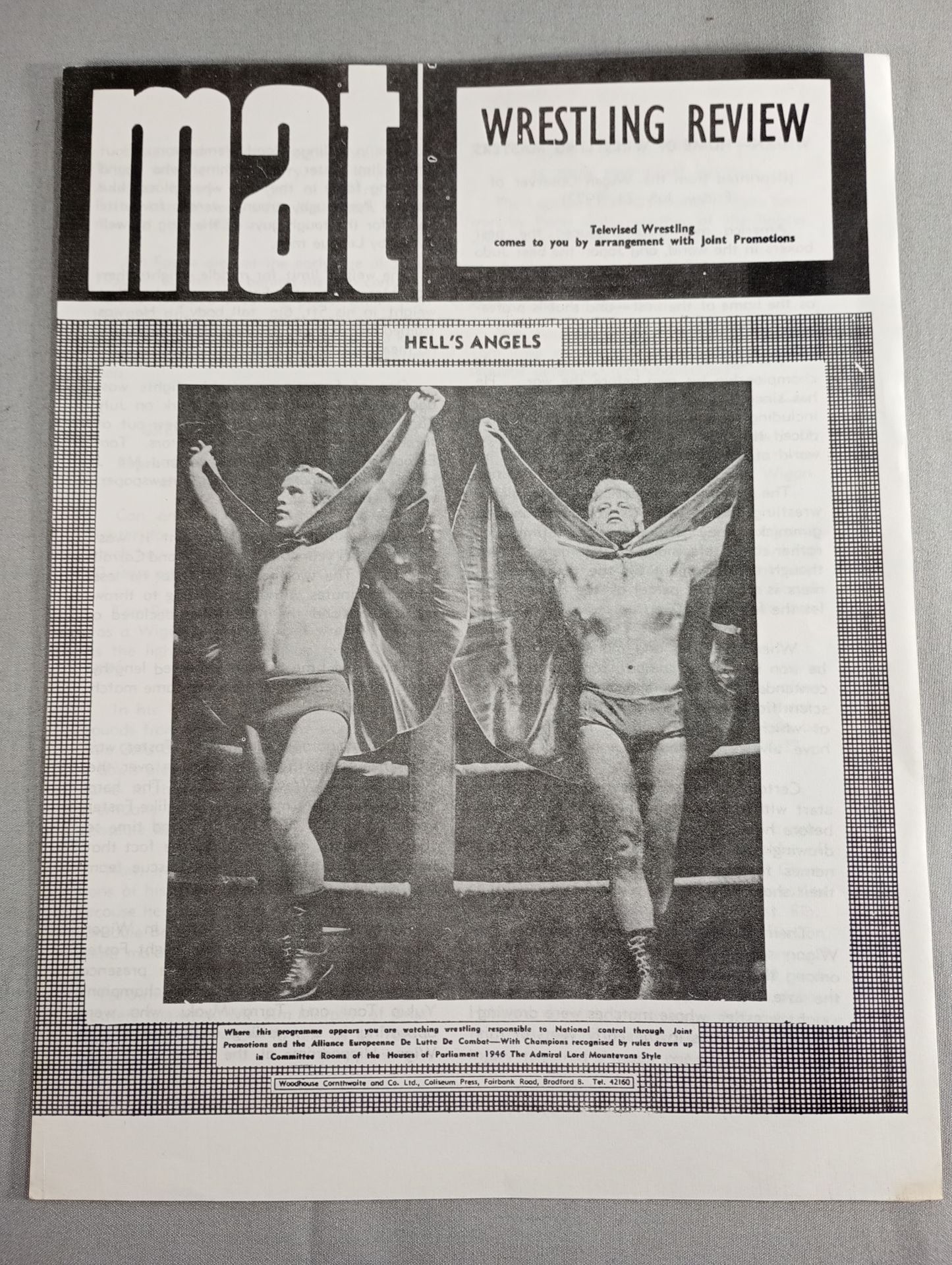 MAT Wrestling REVIEW(1972.10.17)