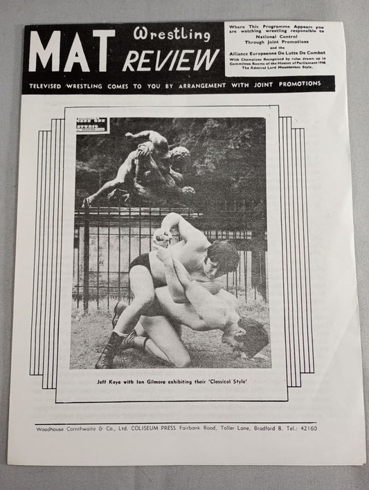 MAT Wrestling REVIEW(1971.11.16)