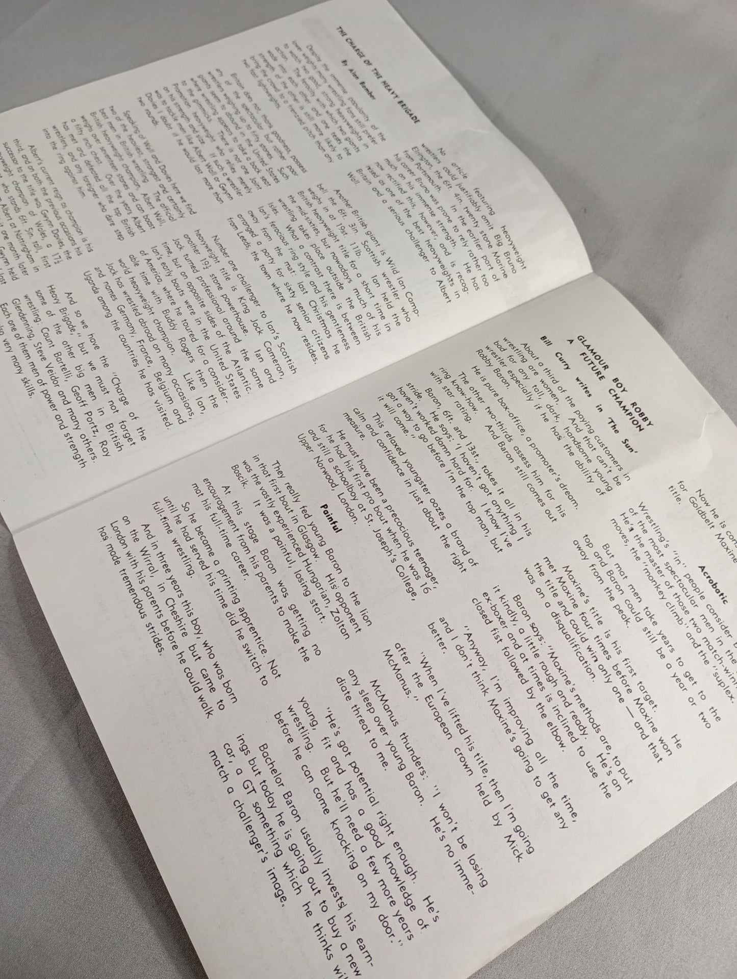 MAT Wrestling REVIEW(1972.1.18)