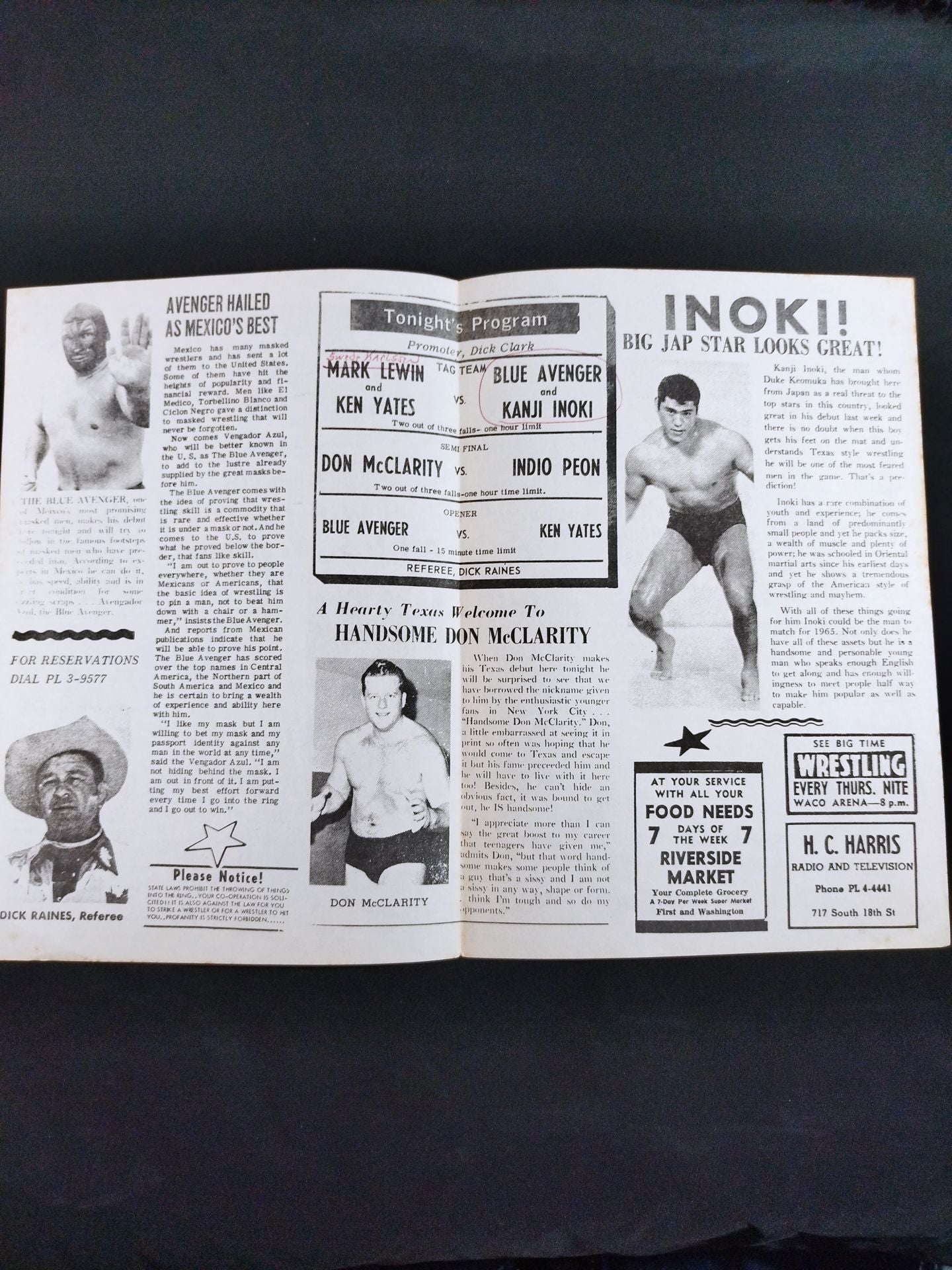 ★猪木 海外武者修行時代★ Waco Arena WRESTLING VOL.1 NO.50