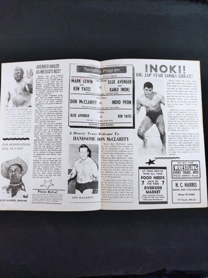 ★猪木 海外武者修行時代★ Waco Arena WRESTLING VOL.1 NO.50