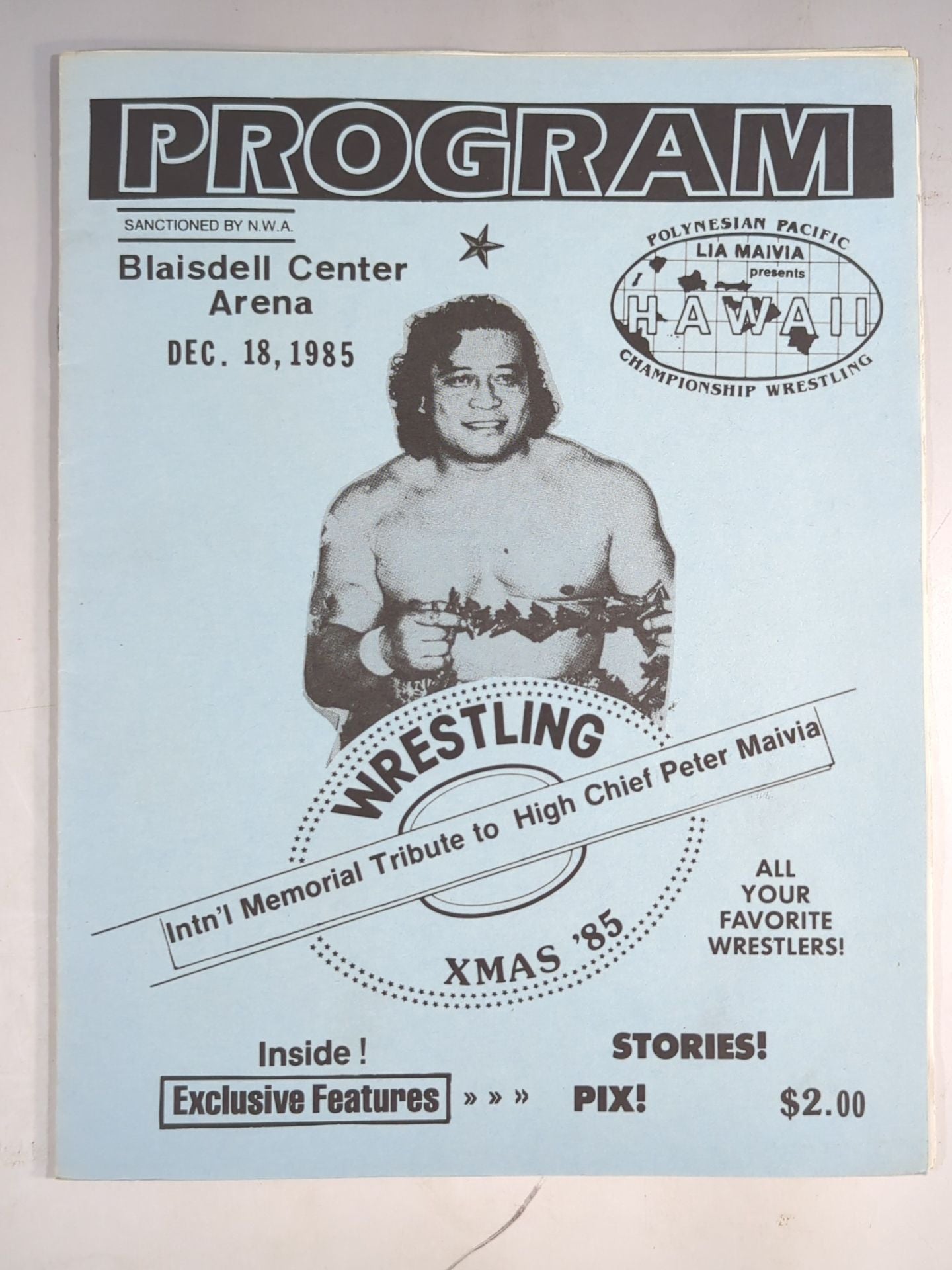 ★ハワイ大会・新日参戦★ PPW LIA MAIVIA presents HAWAII