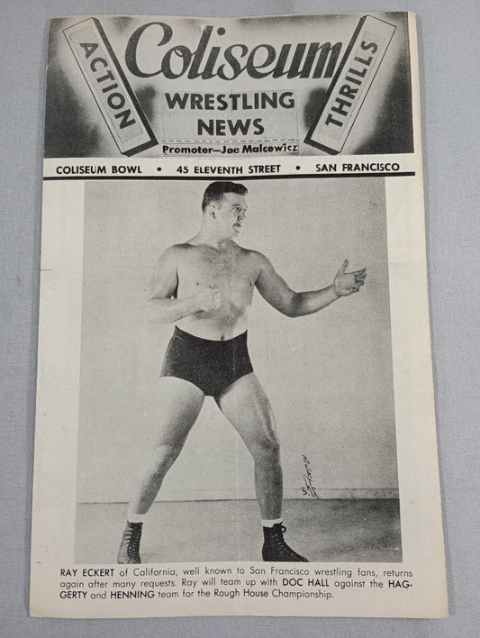 Coliseum WRESTLING NEWS(1949.9.13)