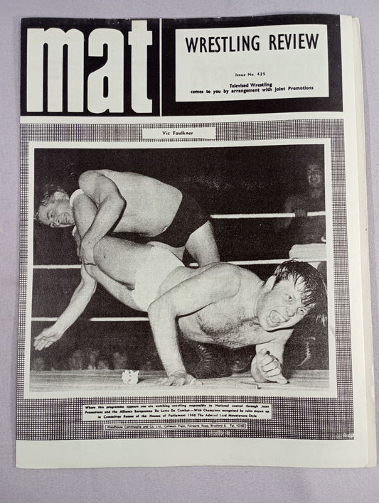 MAT Wrestling REVIEW No.439