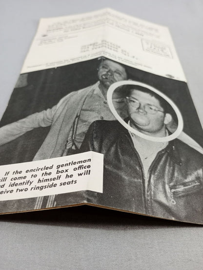 Coliseum WRESTLING NEWS(1949.10.4)