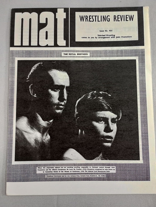 MAT Wrestling REVIEW No.431