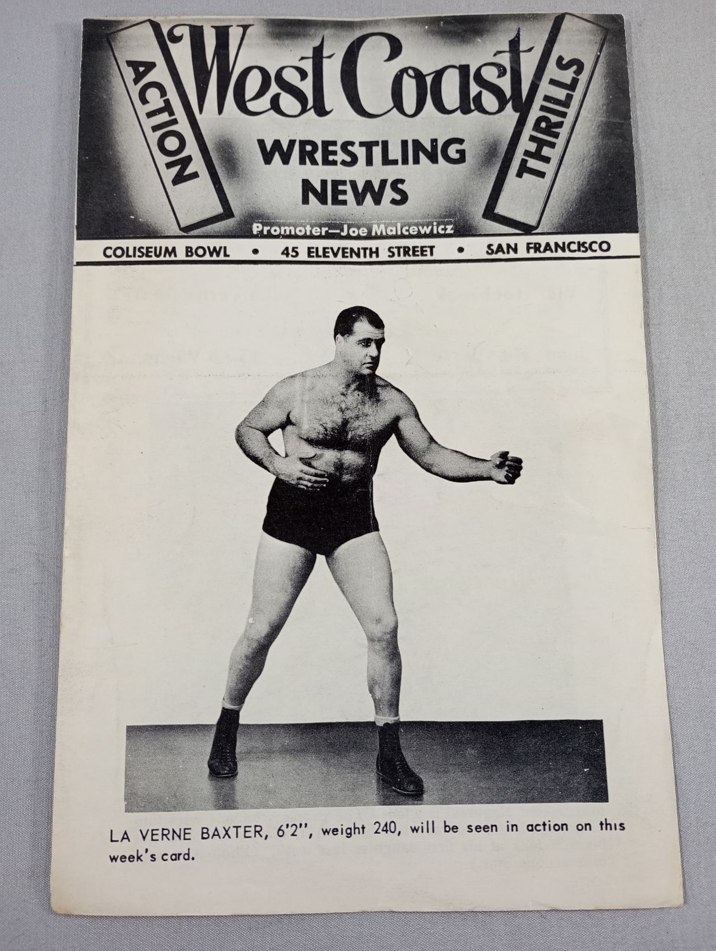 West Coast WRESTLING NEWS(1950.7.11)