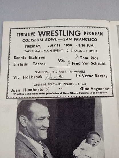 West Coast WRESTLING NEWS(1950.7.11)