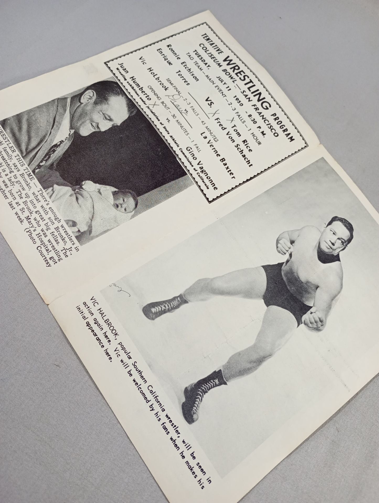 West Coast WRESTLING NEWS(1950.7.11)