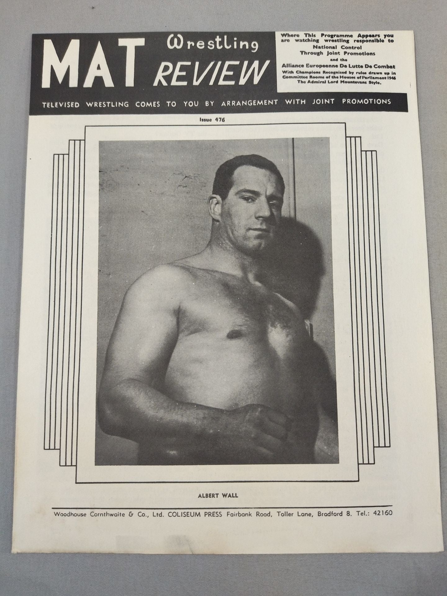 MAT Wrestling REVIEW No.476