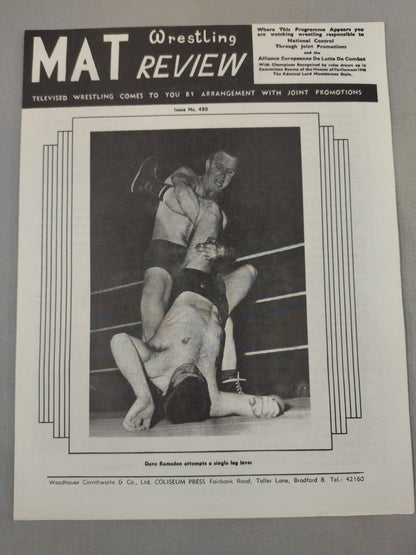 MAT Wrestling REVIEW No.480