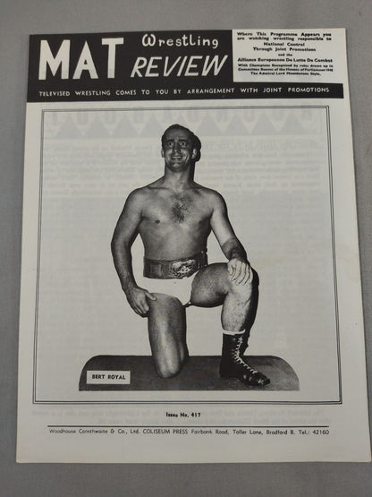 MAT Wrestling REVIEW No.417