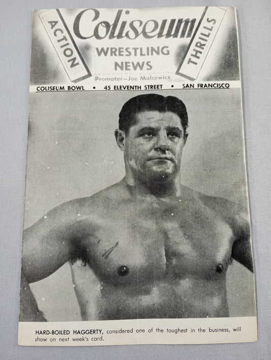 Coliseum WRESTLING NEWS(1949.8.9)