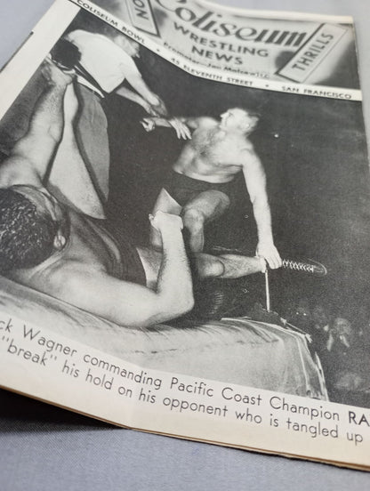 Coliseum WRESTLING NEWS(1949.12.6)